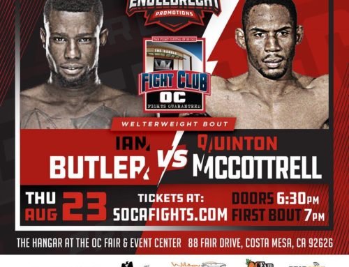Ian Butler’s Next Fight: Thursday, August 23 at the Hangar in Costa Mesa