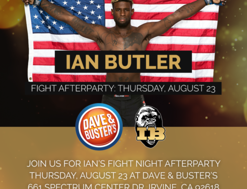 Join Us for Ian’s Fight Night Afterparty, Thursday 8/23